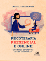 Psicoterapia presencial e online: caminhos diferentes que se encontram