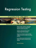 Regression Testing A Complete Guide - 2021 Edition