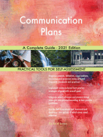 Communication Plans A Complete Guide - 2021 Edition