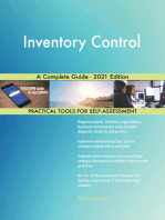 Inventory Control A Complete Guide - 2021 Edition
