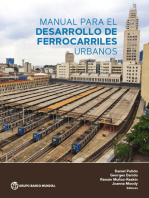 Manual para el desarrollo de ferrocarriles urbanos