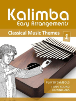 Kalimba Easy Arrangements - Classical Music Themes - 1: Kalimba Songbooks, #14