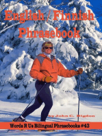 English / Finnish Phrasebook: Words R Us Bilingual Phrasebooks, #43