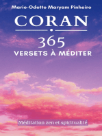 Coran 365 Versets à méditer: Méditation zen et spiritualité