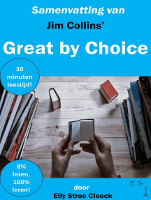 Samenvatting van Jim Collins' Great by Choice: Leiderschap Collectie