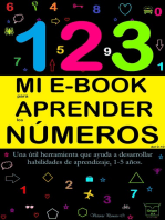 Mi E-Book Para Aprender Los Números Del 0-10