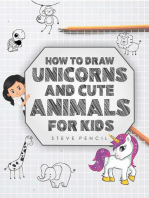 How To Draw Unicorns And Cute Animals For Kids: How To Draw Unicorns And Cute Animals, #1