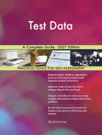 Test Data A Complete Guide - 2021 Edition