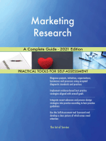 Marketing Research A Complete Guide - 2021 Edition