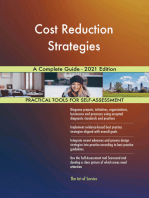 Cost Reduction Strategies A Complete Guide - 2021 Edition