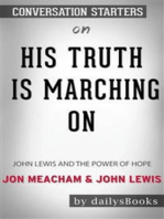 His Truth Is Marching On: John Lewis and the Power of Hope by Jon Meacham and John Lewis: Conversation Starters