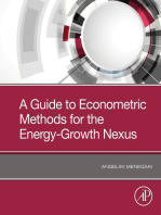 A Guide to Econometric Methods for the Energy-Growth Nexus