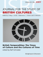 British Temporalities. The Times of Culture and the Culture of Time: Journal for the Study of British Cultures, Vol. 24, No. 2/2017