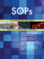 SOPs A Complete Guide - 2021 Edition