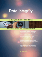 Data Integrity A Complete Guide - 2021 Edition