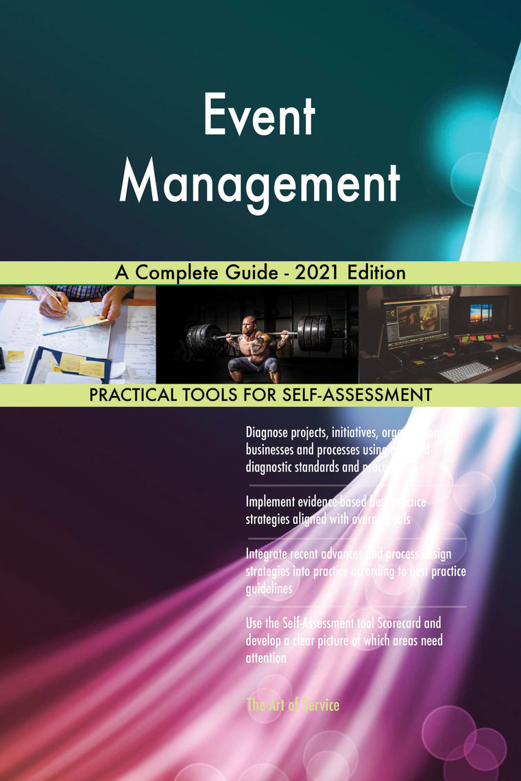 Event Management A Complete Guide - 2021 Edition by Gerardus Blokdyk ...