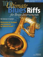 100 Ultimate Blues Riffs For Brass Instruments: 100 Ultimate Blues Riffs
