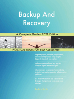Backup And Recovery A Complete Guide - 2021 Edition