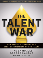 The Talent War: How Special Operations and Great Organizations Win on Talent