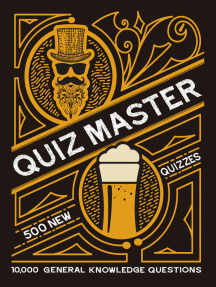 Read Quiz Master 10 000 General Knowledge Questions Online By Collins Puzzles Books