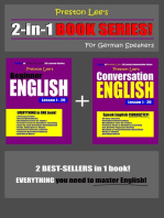 Preston Lee’s 2-in-1 Book Series! Beginner English & Conversation English Lesson 1: 20 For German Speakers
