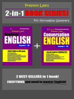 Preston Lee’s 2-in-1 Book Series! Beginner English & Conversation English Lesson 1: 20 For Norwegian Speakers