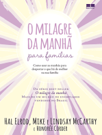 O milagre da manhã para famílias