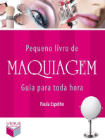 Pequeno livro de maquiagem