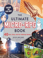 The Ultimate Micro-RPG Book: 40 Fast, Easy, and Fun Tabletop Games