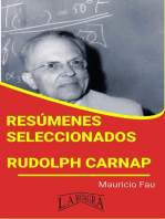 Resúmenes Seleccionados: Rudolph Carnap: RESÚMENES SELECCIONADOS