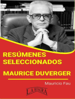 Resúmenes Seleccionados: Maurice Duverger: RESÚMENES SELECCIONADOS