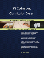 SFI Coding And Classification System A Complete Guide - 2021 Edition