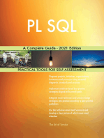 PL SQL A Complete Guide - 2021 Edition