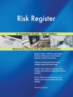 Risk Register A Complete Guide - 2021 Edition