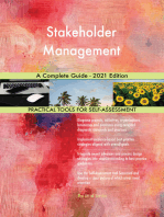Stakeholder Management A Complete Guide - 2021 Edition