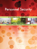 Personnel Security A Complete Guide - 2021 Edition