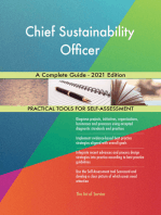 Chief Sustainability Officer A Complete Guide - 2021 Edition