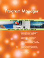 Program Manager A Complete Guide - 2021 Edition