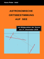 Astronomische Ortsbestimmung auf See: Bildpunkte der Sonne bis Ende Dezember 2036