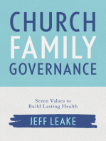 Church Family Governance: Seven Values to Build Lasting Health