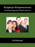 Employee Empowerment – Transforming Your Club’s Service