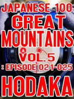 Japanese 100 Great Mountains Vol. 5