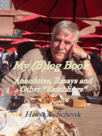 My (B)log Book - Anecdotes, Essays and Other "Ramblings"