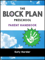 The Block Plan Preschool Parent Handbook