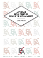 Author and Editor Together: Building the Best Manuscript