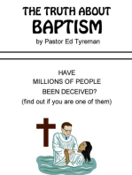 The Truth About Baptism