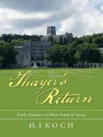 Thayer’s Return: Early History of West Point In Verse.