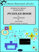 World’s Great Scientific Puzzles Book to Challenge & Solutions: "150 Mixed, Illustrated, All Color"