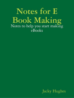 Notes for E Book Making