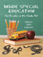 Inside Special Education: Two Decades In the Snake Pit